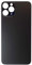 Glass Back Compatible With iPhone 11 Pro Plain in Black