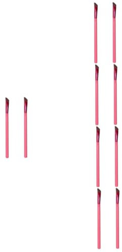 MAGICLULU 5 Sets Abgewinkelter Augenbrauenpinsel Für Frauen Make-up-pinsel Zum Auftragen Von Augenbrauen Eyeliner Und Mascara Für Alle Altersgruppen 2 Stück * 5