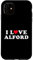 Hülle für iPhone 11 Ich liebe Alford Matching Girlfriend & Boyfriend Alford Name