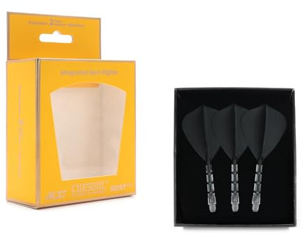 CUESOUL ROST T19 Integrierter Dartwelle und Flug,Drachenform,Set von 3