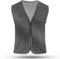 REEFLEXX Anthracite Glow – Die voll reflektierende Warnweste für Radfahrer, Jogger & Fußgänger! Maximale Sichtbarkeit trifft Design. Sicherheit & Stil in Einem! (Anthracite Glow, Herren, XL/XXL)
