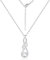 ASH'S CHOICE 925 Sterling Silber Ketten für Damen, Sterling Silber Halskette mit Unendlichkeit Anhänger Zirkonia Strass Stein Infinity Anhänger Unendlichkeit Halskette Silberen Kette Frauen Damen