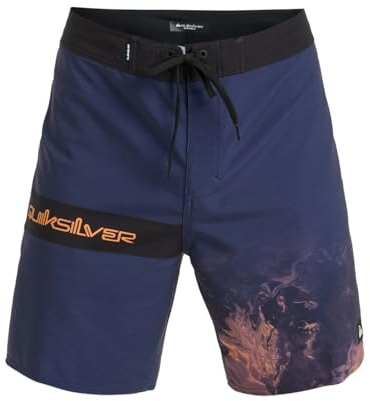 Quiksilver Surfsilk Boardshorts Straight Leg 18 Herren Schwarz 28