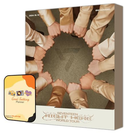 SEVENTEEN SEVENTEEN WORLD TOUR [RIGHT HERE] Album [PHOTOBOOK Ver.]+Pre Order Benefits+BolsVos Exclusive K-POP Inspired Digital Merches