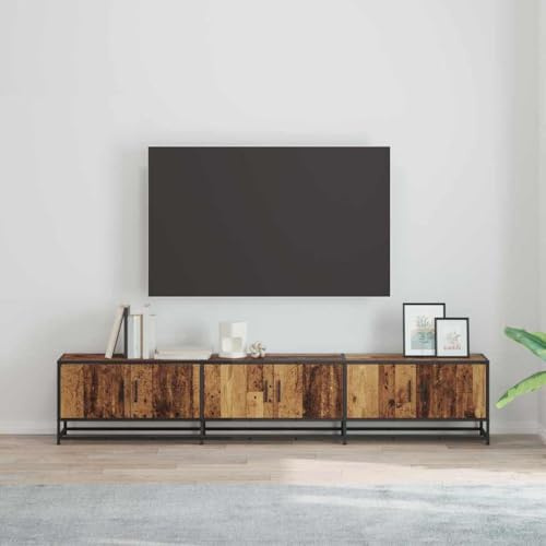 WSJHUHK Mobile TV Legno antico 210 x 35 x 41 cm Legno ingegnerizzato-Furniture,Porta TV & Armadi TV