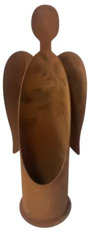 Engels-Kerzenhalter, Metall-Teelichte Mit Flügeln, Teelichtständer, Dekofigur Mit Kerzenhalter, Weihnachts-Dekoration, Ornament Für Tischdekoration Für Zuhause Kaminsims Festtag Festival Kamin