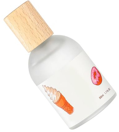 HAPINARY Damenparfüm 50ml Leicht Duftendes Natürliches Mädchenparfum Frischer Duft Holzdeckel Sprühflasche