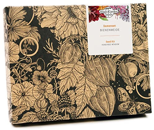 Piante mellifere - set regalo di semi con 5 piante da fiore che attirano insetti utili