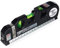 Spirit Level, Multipurpose Laser Measure Tool, Spirit Level Standard Metric Ruler Laser Measuring Tape 8ft/2.5M (1 Pack)