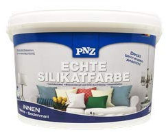 PNZ Echte Silikatfarbe Innen, Gebinde:5L, Farbe:weiß