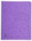 Exacompta - 39998E – Karton mit 25 Iderama-Dokumentenmappen aus Hochglanzkarton 355 g/m² – FSC®-zertifizierte Mappe – Maße 24 x 32 cm für DIN A4 Dokumente – Farbe Violett