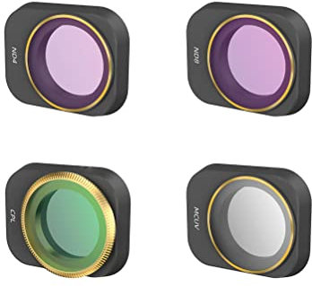 Eeneme ND/PL Filters Set Compatible for Mini 3 Pro Drone, Camera Lens Filters,CPL ND8 ND16 Multi Coated Filters Combo