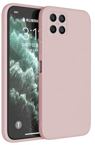 Topme Funda para Honor X8 (4G) (6.7 Inches) Carcasa Caja Case Estuche, Funda Protectora de Piel de Silicona TPU - Polvo de Arena