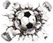 Wandtattoo Fussball Kinderzimmer Junge 3D Fußball Poster Wandsticker Jugendzimmer Jungen Schlafzimmer Deko