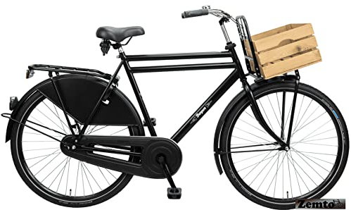 Dienstfahrrad Herren (Hollandrad Burgers) 28 Zoll, konfigurierbar, hier das Basismodel in schwarz