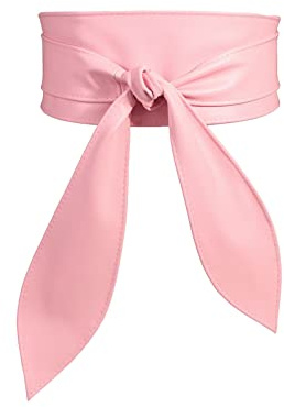 LumiSyne Damen Obi Gürtel Breite Gürtel Retro Cinch Gürtel Weich PU Leder Mode Wickelgürtel Zum Schnüren Knoten Hüftgürtel Bindegürtel Korsett Gürtel Taillengürtel Für Kleider Tägliche Party