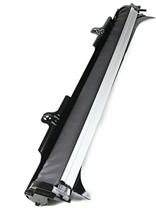 Cortina de protección solar para techo corredizo para Q5 2009 2010-2017 Golf Jetta Negro