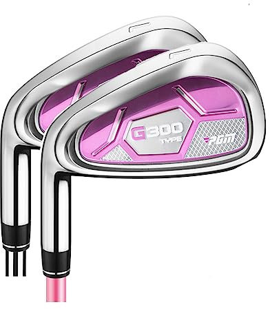 Left Handed Golf Club Iron, 7# Men Women Golf Iron with Stainless Steel Head R/S Carbon Shaft for Better Control (left hand steel rod,women)