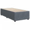 vidaXL Bettgestell, Bettrahmen mit Lattenrost, Einzelbett Polsterbett für Schlafzimmer, Bett Schlafzimmerbett, Dunkelgrau 100x200cm Samt