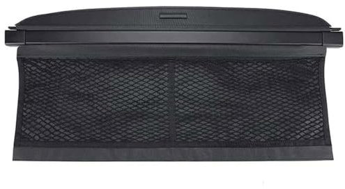 Auto Einziehbare Hintere Kofferraum-Hutablage für Smart 451 Fortwo 2007-2014, Kofferraumabdeckung Rollo Ladungsschutzabdeckung Innere Zubehör