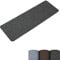 Homwiz Treppenstufen Matten, Selbstklebende Stufenmatten Innen 15 Stück, Treppenstufen Antirutsch Zuschneidbar Wiederverwendbar für Schützen Sie Haustiere, Senioren Kinder (Dunkelgrau, 55 cm x 19 cm)