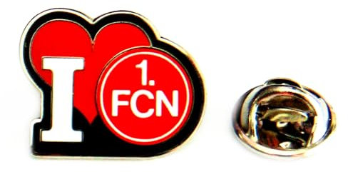Nürnberg - 1.FCN Pin - Anstecker I Love