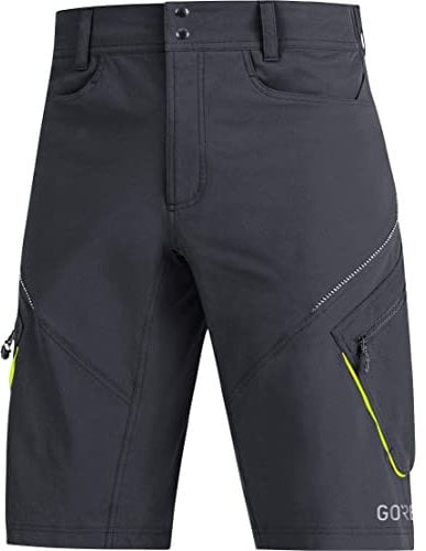 GORE WEAR Herren C3 Trail Shorts, Black, L EU