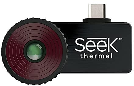 Seek Thermal Compact Pro High Resoltuion Thermal Imaging Camera for Android USB-C Phones, Fast Frame