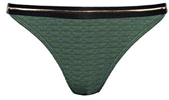 Superdry Damen Raffiniertes Sahara Bikinihöschen Capulet-Olivgrün 40