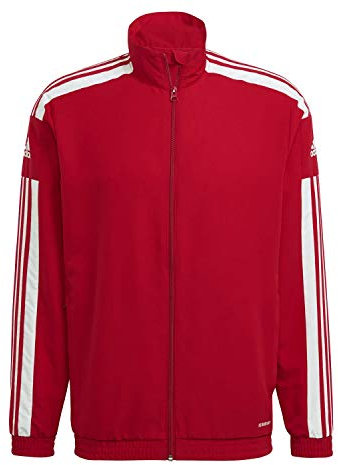 adidas Squadra 21 Presentation Jacket Tracksuit Homme, Team Power Red/White, XL