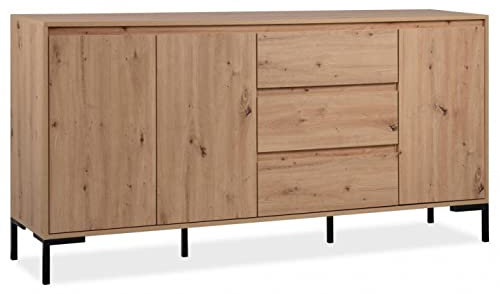 DEINE TANTE EMMA 003306 Korsika 51A Artisan Eiche Nb. Kommode Sideboard Stauraum Beistellkommode grifflos