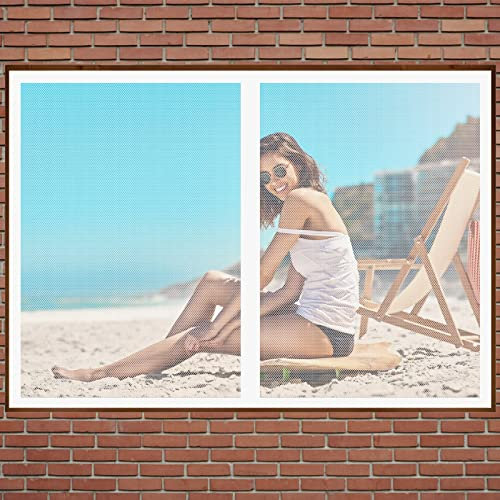 Fliegengitter Für Dachfenster 85 x 65 cm Fliegengitter Für Fenster In Verschiedenen Größen Auswählbar Magnet Fliegengitter Für Alle Universalfenster, Weiß