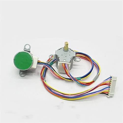 Variable Aire 2 0byJ46 Motor doble paso a paso, motor de viento barrido hacia arriba y hacia abajo, motor de aire acondicionado, guía de aire de hoja oscilante en el gancho Sincrónico Volteador ( Colo