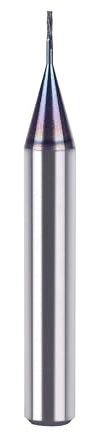 SpeTool 1/32 di pollice taglio Diamter Upcut Spiral Router Bit 1/4 di pollice con TAC rivestito in carburo CNC Router Bit End Mill Lavorazione Del Legno Slot Intaglio Incisione Strumento