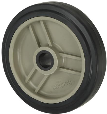 PATIKIL 4 Roues de Compresseur d'Air, Pièce de Rechange Universelle de Roue de Compresseur d'Air avec Trou de 0,5 de Diamètre pour Une Mobilité Facile, Beige