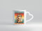 Käffchen fürs Ã„ffchen | Affe | Vintage - Herzhenkel Tasse - Kaffeetasse/Geschenk/Familie