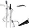 Eyebrow Pencil - Eyebrows Pen with 4 Micro-Fork Tip - Waterproof Microblading Black Brow Pen - Creates Natural 3D Eyebrow Hair for Makeup Rapid Brow Beginners