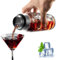 Drink Mixer Shaker, Cocktail Cup, Built-In Filter Scale, Leakproof Lid Design, Easy Grip Bottle, Smooth Blending Tool, Perfect for Home Bartender, Parties, 3.35x8.54 inches