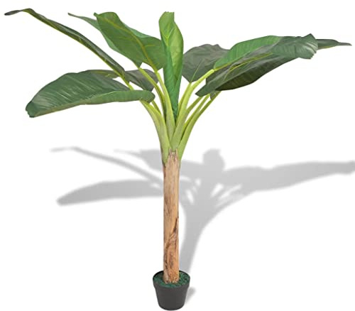 Generico Albero Banana Artificiale con Vaso 150 cm Verde,Casa e Giardino,Arredo,Flora artificiale-244454