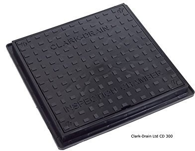 Inspection Chamber Solid Manhole Cover 438x438x37mm