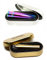 2X Clipper Original Regenbogen ICY Color und Gold Feuerzeug - Edition Metal Flint - mit Metall Geschenkbox + 1x Gratis Clipper von Dhobia®