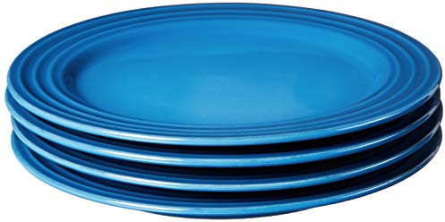 Le Creuset Stoneware Set of 4 Salad Plates, 8.5 Each, Marseille