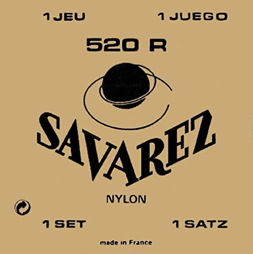 Juego cuerdas para guitarra clásica española SAVAREZ 520R