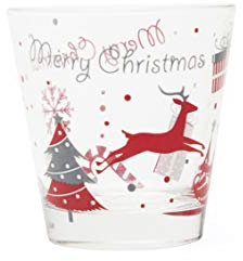 Excelsa 64284 Christmas Set mit 6 Wassergläsern, Glas, durchsichtig