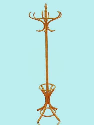 ElleDesign Kleiderständer Erde Kleiderständer Thonet Massivholz Eiche Schirmständer