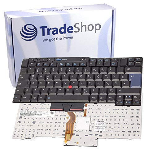 Trade-Shop Original Laptop Tastatur/Notebook Keyboard Deutsch DE QWERTZ für IBM Lenovo ThinkPad T500 T510 T520 T520i W510 L420 X201 X220 X220T W500 R61e