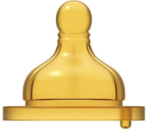 Chicco 0002785600000 – Touch Rubber Flow Nipple 6 m + 2 Units, Unisex