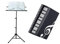 LYTIVAGEN A4 Size Music Folder Piano Music Score Folder Waterproof Music File Folder 40 Pockets Sheet Storage Folder Music Sheet Folder for Sheet Music Choir Chorus Piano Sheet Music Folder (Black)
