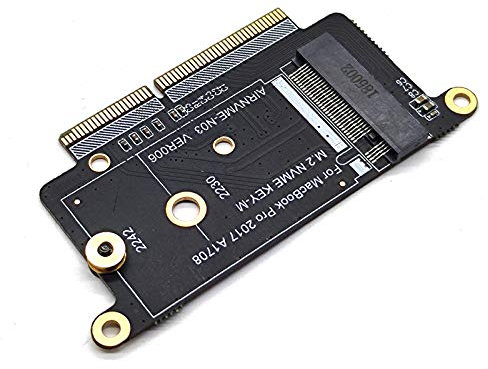V VOILA REVE M.2 NVME SSD Convert Adapter for SSD MacBook Pro 2016-2017 A1708 Connector 22 + 34 Points