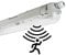 NCC-Licht LED Feuchtraumleuchte Wannenleuchte 150cm 1x 22W T8 Röhre 840 Neutralweiß 4000K IP65 mit Sensor